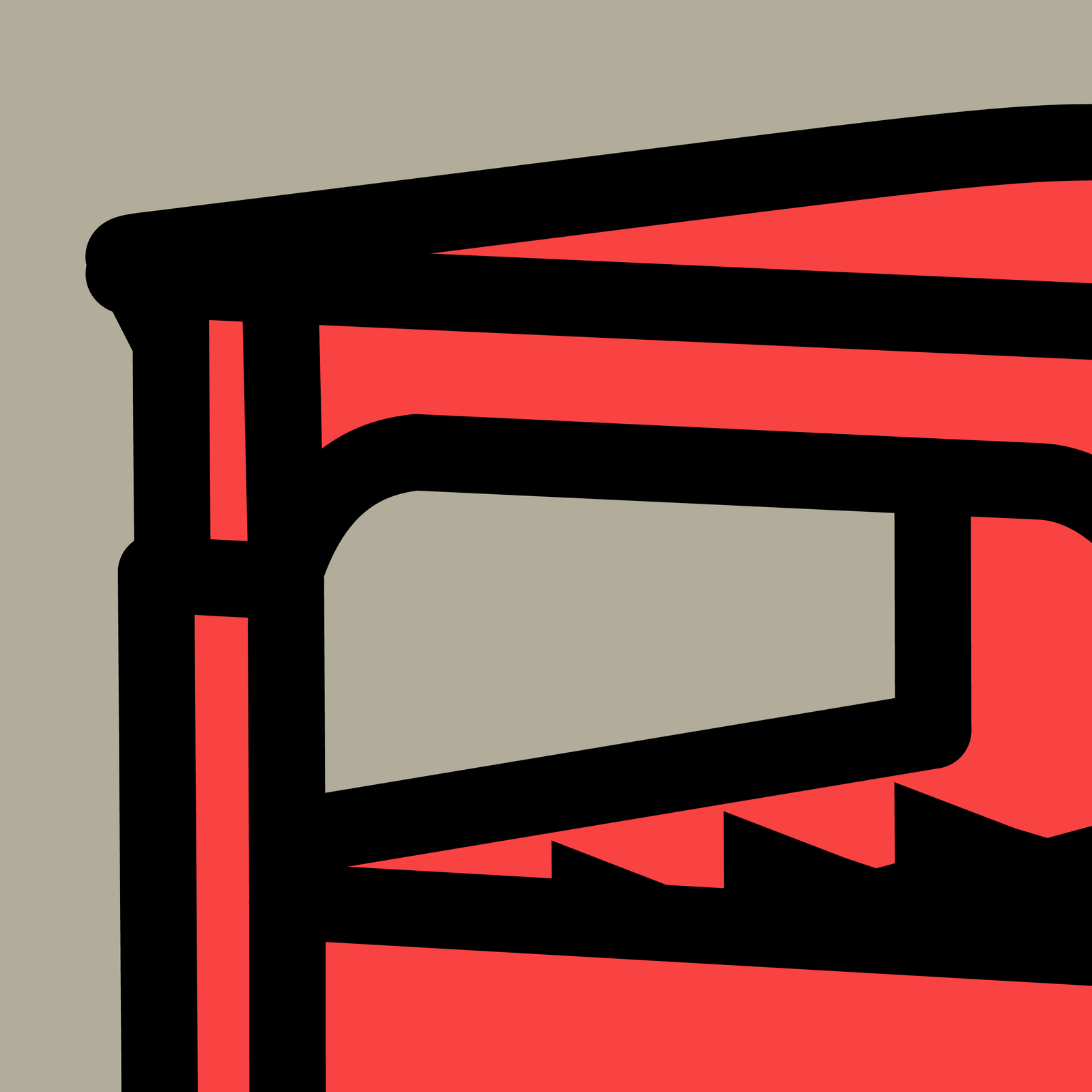 red plastic beer crate