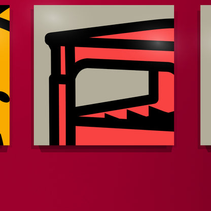 red plastic beer crate